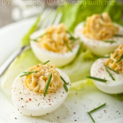 Deviled Eggs - Recipe photo by vanillla