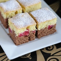 Strawberry Whipped Cream Cake - Recipe photo by tortelina