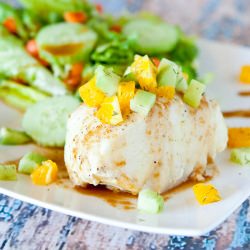 Sea Bass & Citrus Relish - Recipe photo by Averie