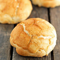 Dutch Crunch Bread - Recipe photo by thecaffeinatedkitchen