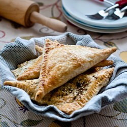 Spinach and Feta Turnovers - Recipe photo by kmartinelli