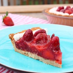Fresh Strawberry Pie - Recipe photo by Gluten Free Fix