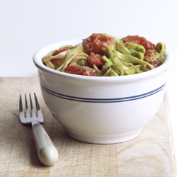 Avocado Pasta - Recipe photo by the flourishing foodie