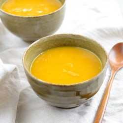 Curried Pumpkin Soup - Recipe photo by ScandiFoodie