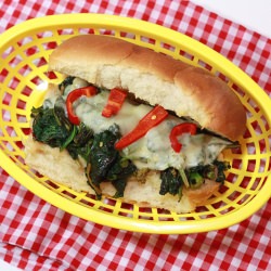 Broccoli Rabe & Provolone Grinders - Recipe photo by runswithspatulas