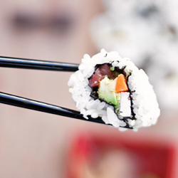 Crispy Tofu Vegetable Sushi - Recipe photo by calmmindbusybody
