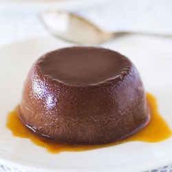 Chocolate Orange Crème Caramel - Recipe photo by taranii