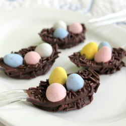 Chocolate Easter Egg Baskets - Recipe photo by lifeandkitchen