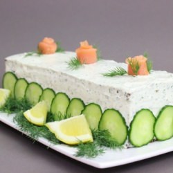 Smoked Salmon Cake - Recipe photo by olgak7