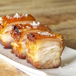 Roasted Pork Belly - Recipe photo by misspickledplum