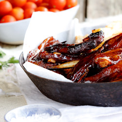 Sticky Asian Lamb Riblets - Recipe photo by Simply Delicious