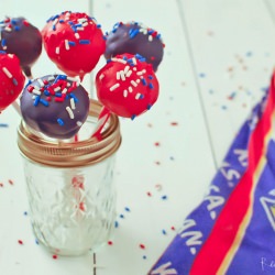 Collegiate Cake Pops - Recipe photo by RecklessAbandon