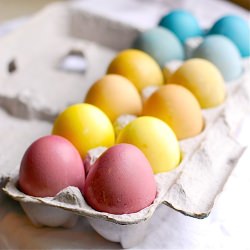Naturally Dyed Easter Eggs - Recipe photo by brooklynsupper