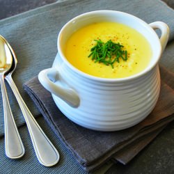 Parsnip & Garlic Soup - Recipe photo by MPJ