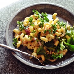 Salmon Pasta Salad - Recipe photo by okiedokieartichokie