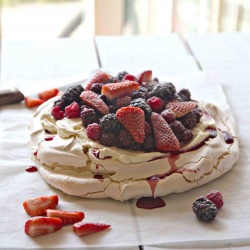 Pavlova - Recipe photo by Bailey Ana Cakes