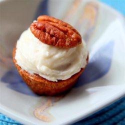 Carrot Cupcakes - Recipe photo by GardenTherapy