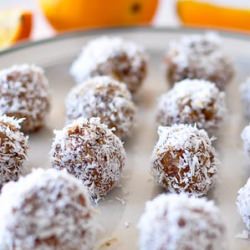 Coconut Orange Date Balls - Recipe photo by sensualappeal