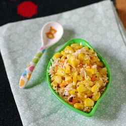 Sweet Corn Stir Fry - Recipe photo by Raks Kitchen