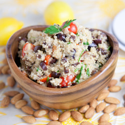 Moroccan-Inspired Quinoa Salad - Recipe photo by PicklesNHoney