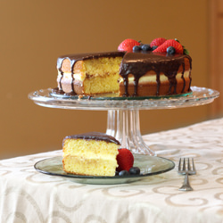 Boston Cream Pie - Recipe photo by preparedpantry