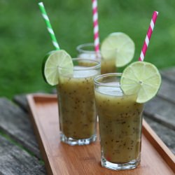 Kiwi Honey Limeade - Recipe photo by bowllicking