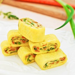 Korean Rolled Omelette - Recipe photo by hyosunro