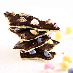 Easter Chocolate Bark - Recipe photo by culinaryadventuresinthekitchen