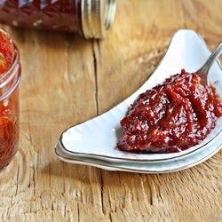 Sweet & Sour Tomato Chutney - Recipe photo by VVK