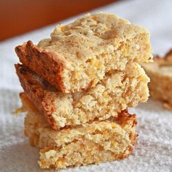 Gluten-Free Apricot Squares - Recipe photo by LemonDrop