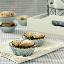 Oatmeal Muffins with Blueberries - Recipe photo by Hermina