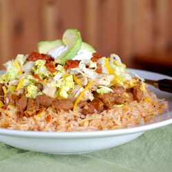 Chicken Burrito Bowl - Recipe photo by Circle B Kitchen