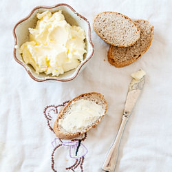 How to Make Butter - Recipe photo by thishomemadelife