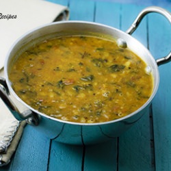 Fenugreek Leaves Lentil Soup - Recipe photo by sailajasrecipes