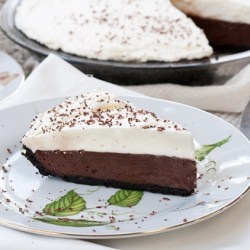 Orange-Chocolate Silk Pie - Recipe photo by bunkycooks