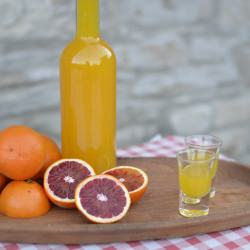Sicilian Blood Orange Liquor - Recipe photo by latavolamarche