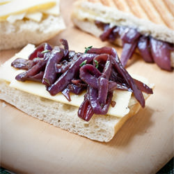 Grilled Gruyere - Recipe photo by PaniniKathy