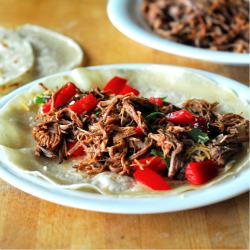 Shredded Beef Tacos - Recipe photo by aducksoven