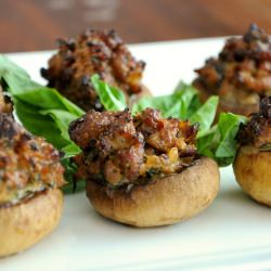Stuffed Mushrooms - Recipe photo by lemonsavory