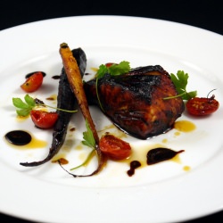 Teriyaki Salmon with Roasted Carrot - Recipe photo by biftekfrites