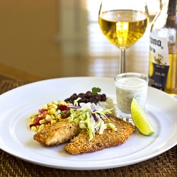 Deconstructed Fish “Tacos" - Recipe photo by thecozyapron