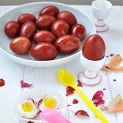 Red Easter Eggs - Recipe photo by Andie