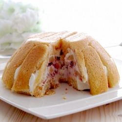 Pineapple & Strawberry Charlotte - Recipe photo by stunningrecipes