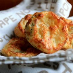 Gorgonzola Popovers - Recipe photo by frugalfoodiefamily