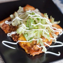 Enchilada Pizza - Recipe photo by soveryblessed