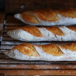 Baguette with “Old Bread” - Recipe photo by Herb.s
