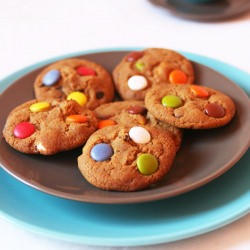 Smarties Cookies - Recipe photo by CinnamonGem
