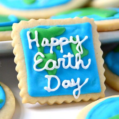 Earth Day Cookies - Recipe photo by TidyMom