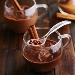 chocolate risotto - Recipe photo by lovefood