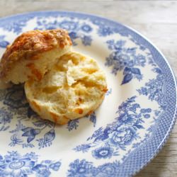 Cheddar Cream Biscuits - Recipe photo by the little epicurean